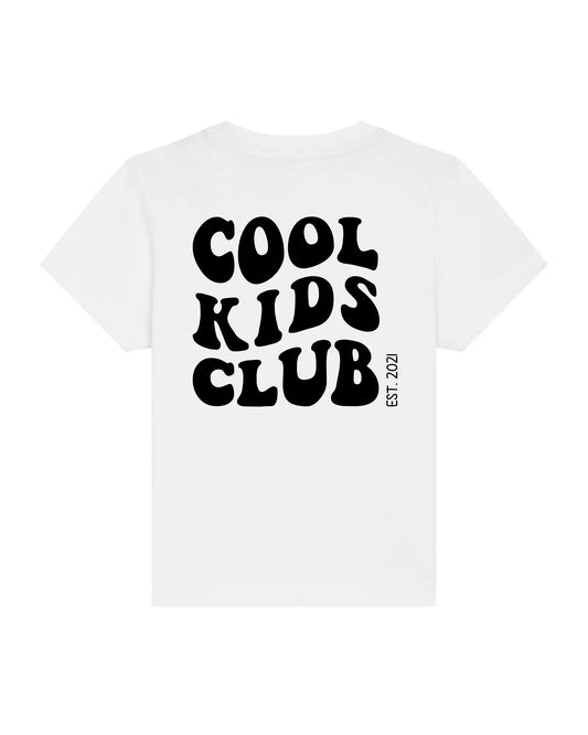 Cool Kids Club Backprint - Bio Baby Shirt *personalisierbar* Baby Creator T-Shirt ST ST NEU White