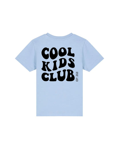 Cool Kids Club Backprint - Bio Baby Shirt *personalisierbar* Baby Creator T-Shirt ST ST NEU Blue-Soul