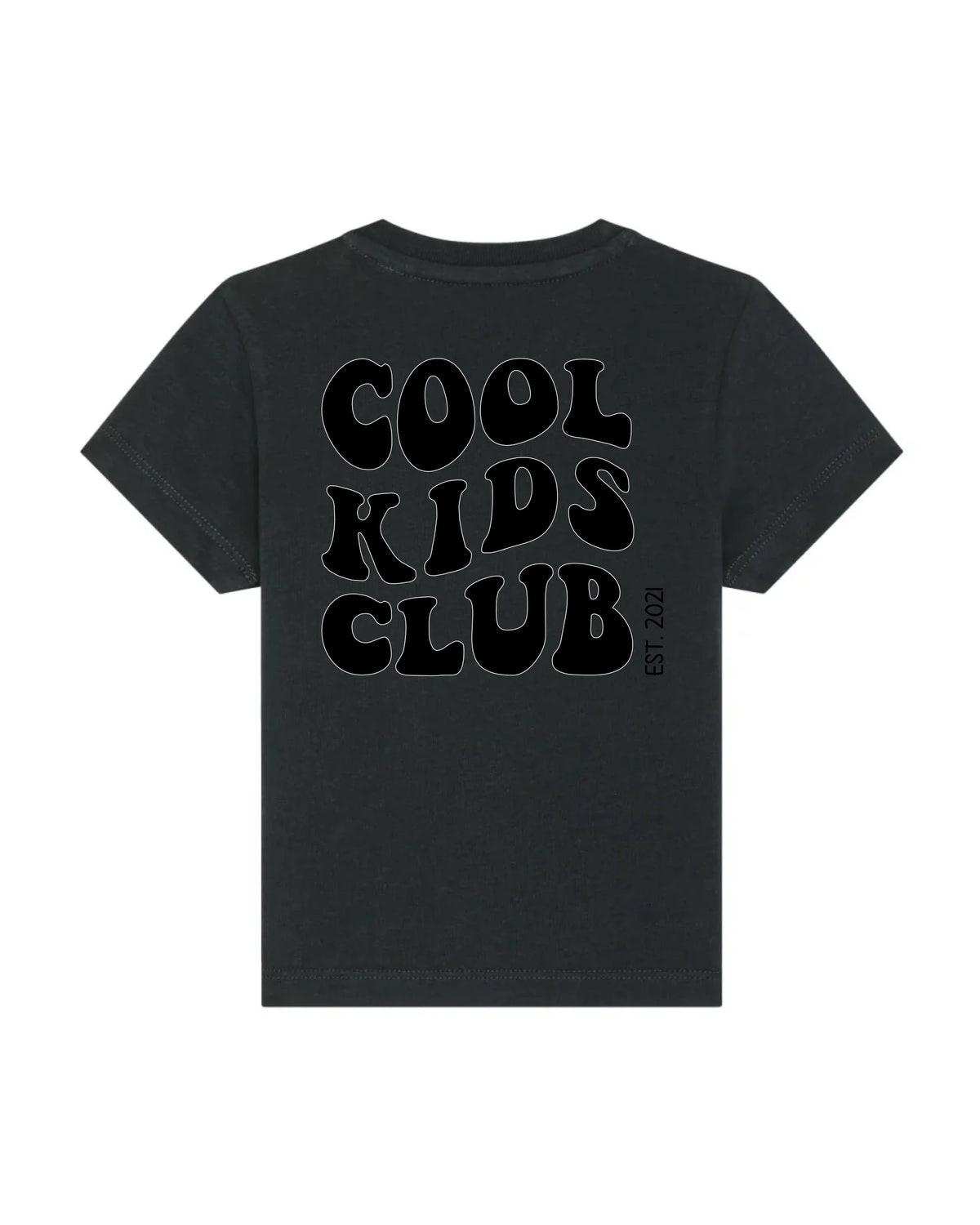 Cool Kids Club Backprint - Bio Baby Shirt *personalisierbar* Baby Creator T-Shirt ST ST NEU Black