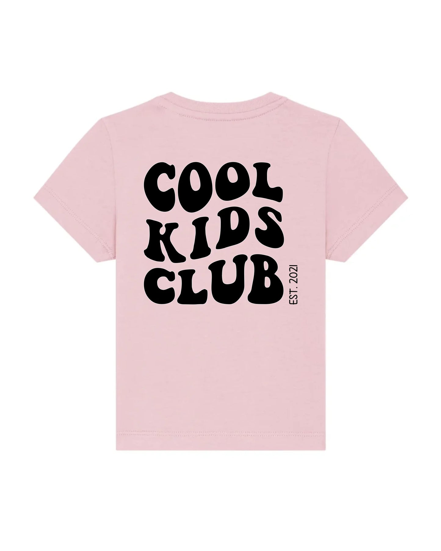 Cool Kids Club Backprint - Bio Baby Shirt *personalisierbar* Baby Creator T-Shirt ST ST NEU Cotton-Pink