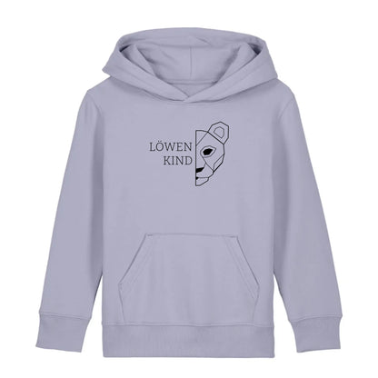 Löwen Kind - Bio Kinder Hoodie *personalisierbar (ohne Namen)* Mini Cruiser Hoodie 2.0 ST ST Lavender