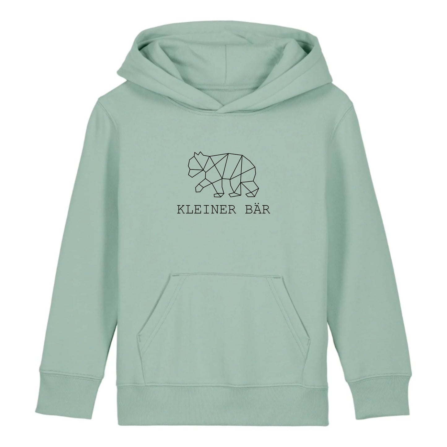 Kleiner Bär - Bio Kinder Hoodie *personalisierbar (ohne Namen)* Mini Cruiser Hoodie 2.0 ST ST Aloe