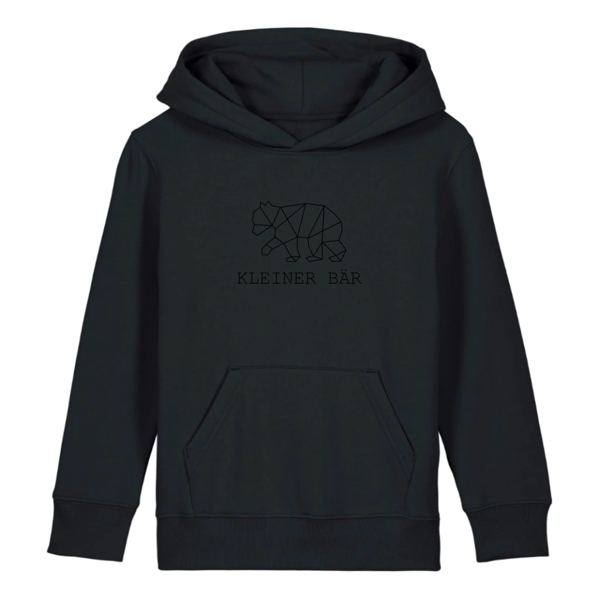 Kleiner Bär - Bio Kinder Hoodie *personalisierbar (ohne Namen)* Mini Cruiser Hoodie 2.0 ST ST Black