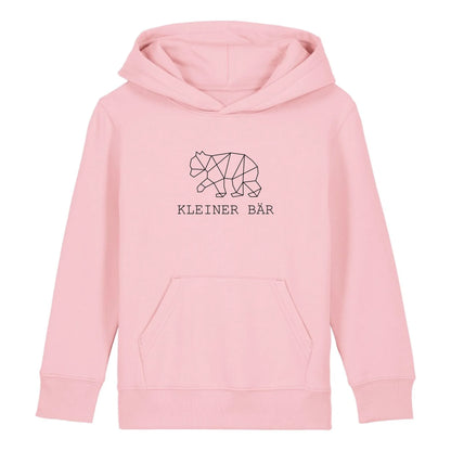 Kleiner Bär - Bio Kinder Hoodie *personalisierbar (ohne Namen)* Mini Cruiser Hoodie 2.0 ST ST Cotton-Pink