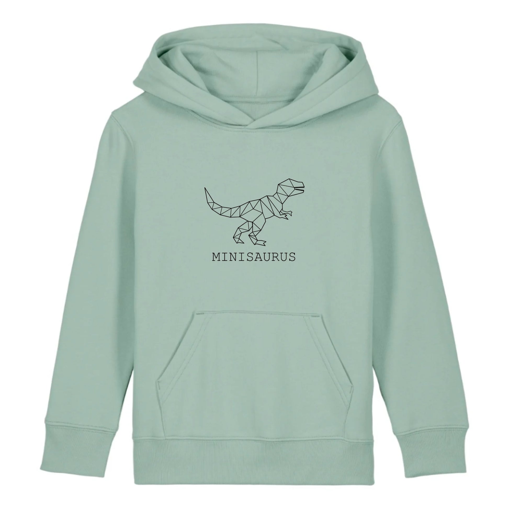 Minisaurus - Bio Kinder Hoodie *personalisierbar (ohne Namen)* Mini Cruiser Hoodie 2.0 ST ST Aloe