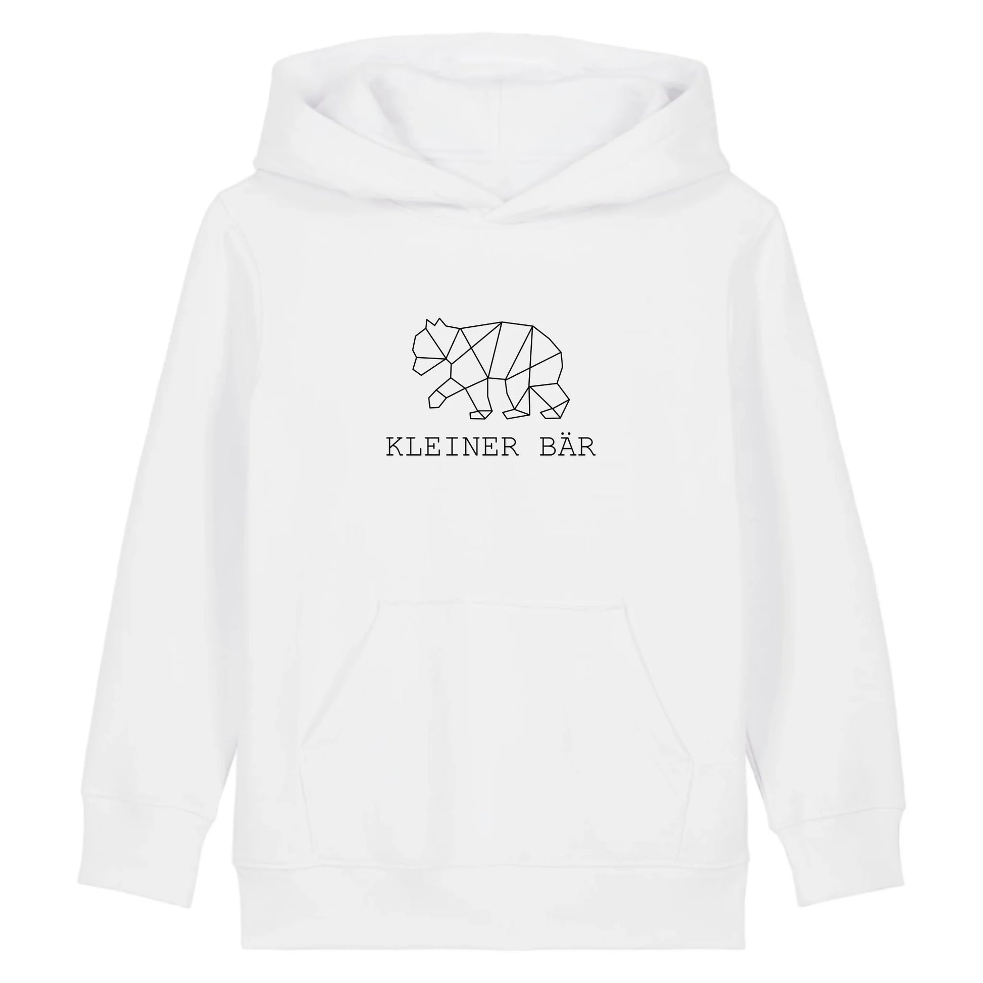 Kleiner Bär - Bio Kinder Hoodie *personalisierbar (ohne Namen)* Mini Cruiser Hoodie 2.0 ST ST White