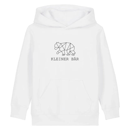 Kleiner Bär - Bio Kinder Hoodie *personalisierbar (ohne Namen)* Mini Cruiser Hoodie 2.0 ST ST White