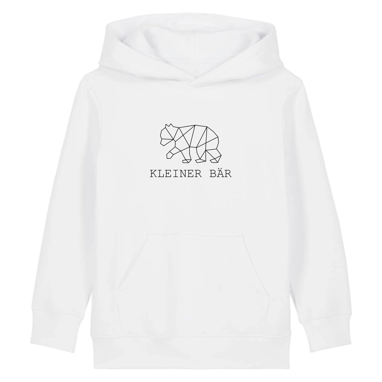 Kleiner Bär - Bio Kinder Hoodie *personalisierbar (ohne Namen)*