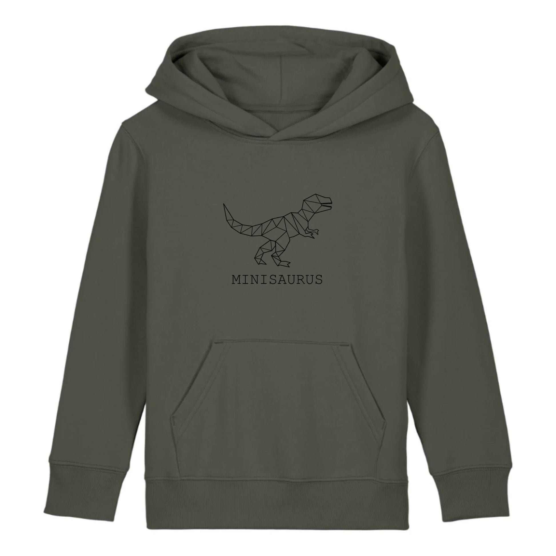 Minisaurus - Bio Kinder Hoodie *personalisierbar (ohne Namen)* Mini Cruiser Hoodie 2.0 ST ST Khaki
