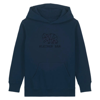 Kleiner Bär - Bio Kinder Hoodie *personalisierbar (ohne Namen)*