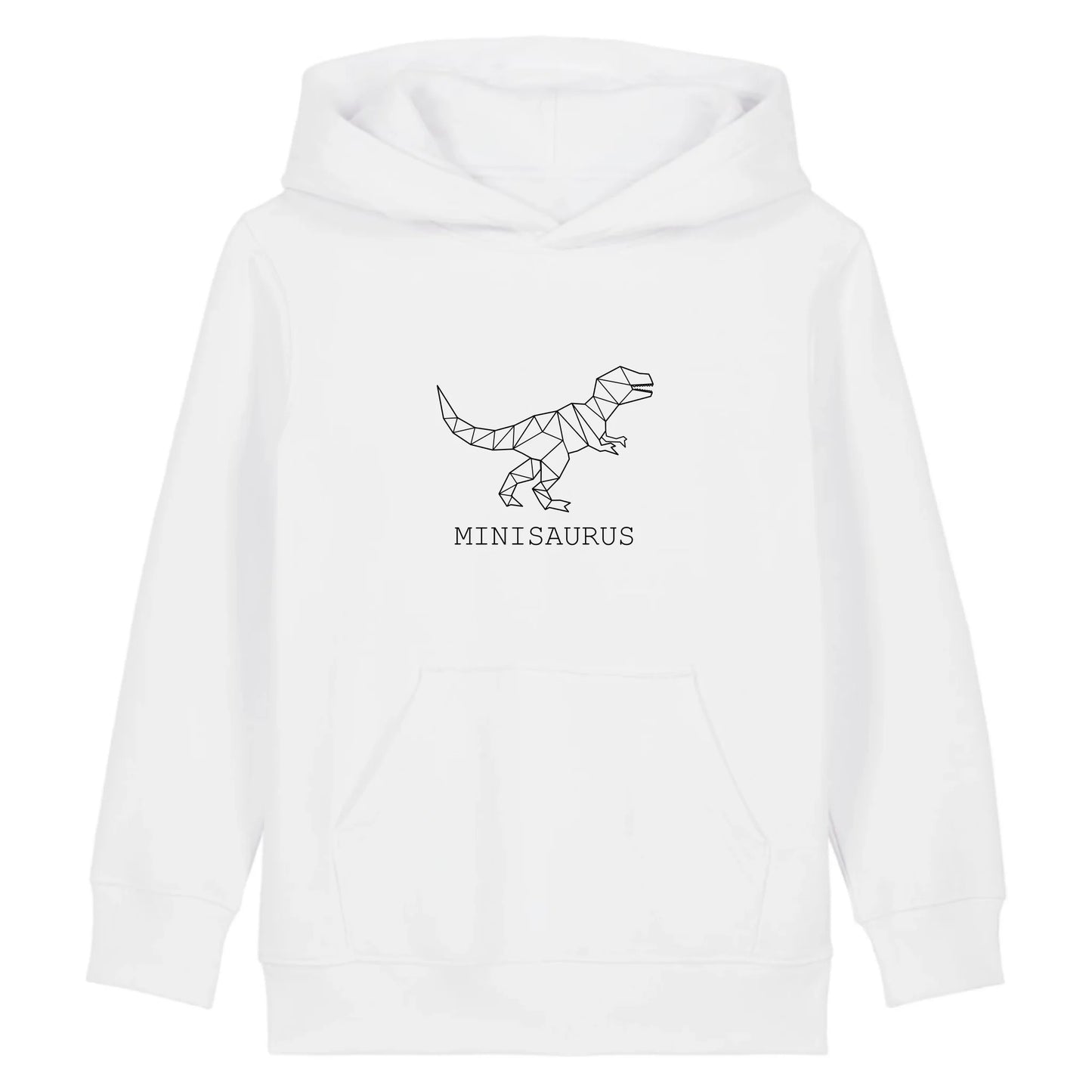 Minisaurus - Bio Kinder Hoodie *personalisierbar (ohne Namen)* Mini Cruiser Hoodie 2.0 ST ST White