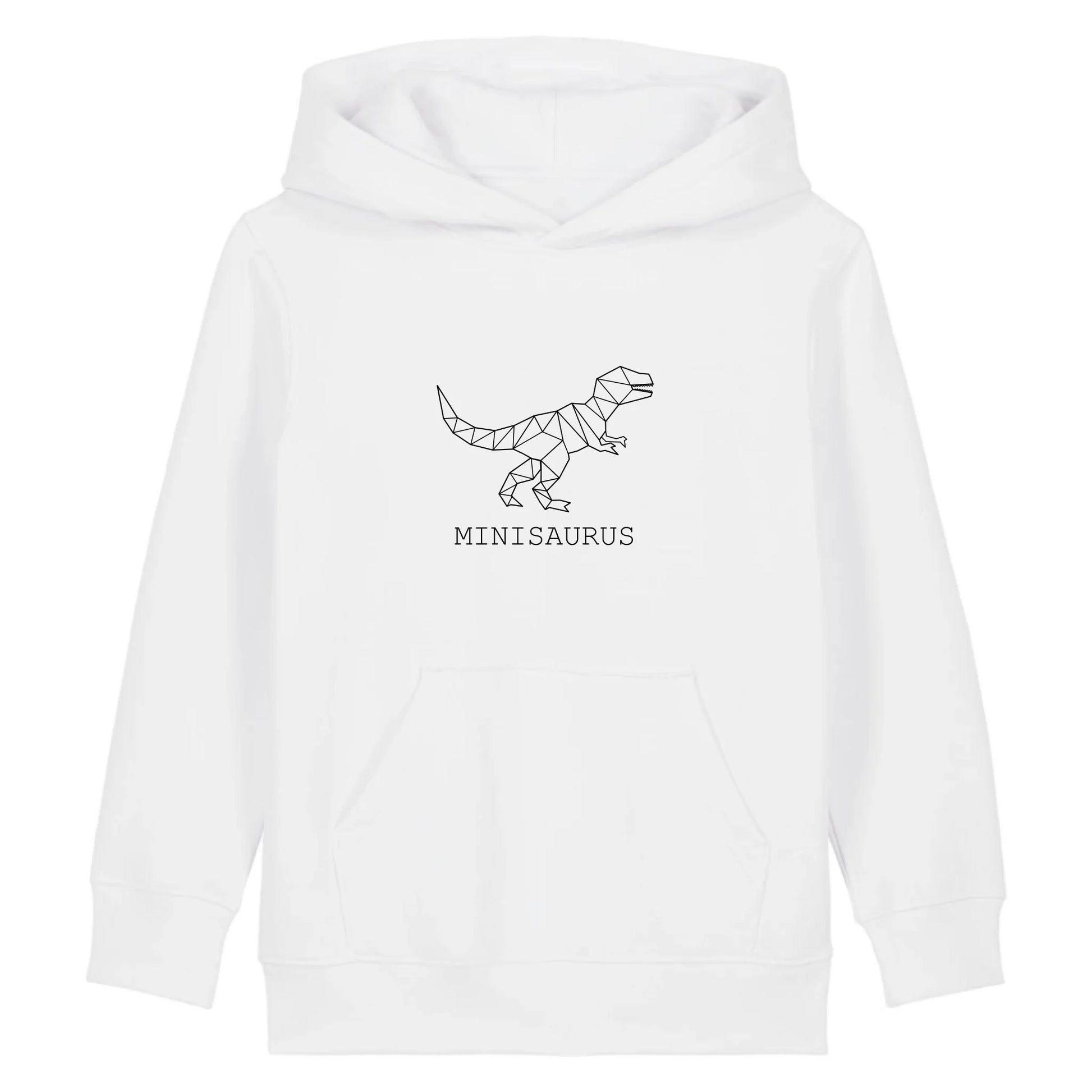 Minisaurus - Bio Kinder Hoodie *personalisierbar (ohne Namen)* Mini Cruiser Hoodie 2.0 ST ST White