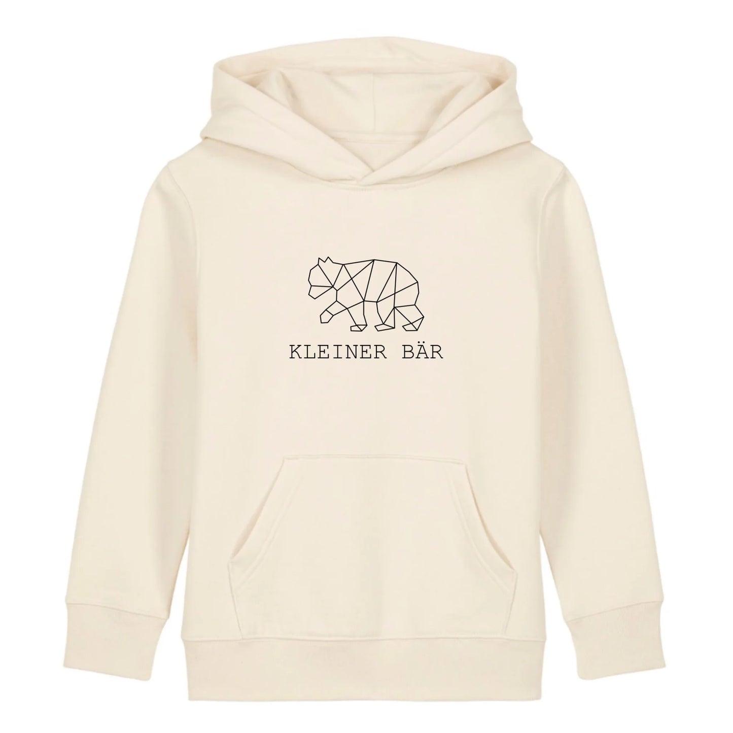 Kleiner Bär - Bio Kinder Hoodie *personalisierbar (ohne Namen)* Mini Cruiser Hoodie 2.0 ST ST Natural-Raw