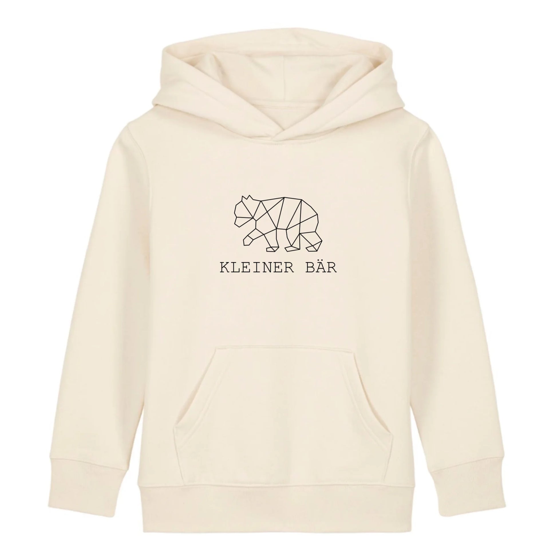Kleiner Bär - Bio Kinder Hoodie *personalisierbar (ohne Namen)* Mini Cruiser Hoodie 2.0 ST ST Natural-Raw