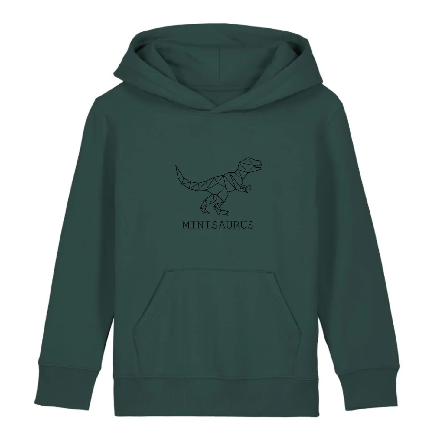 Minisaurus - Bio Kinder Hoodie *personalisierbar (ohne Namen)* Mini Cruiser Hoodie 2.0 ST ST Glazed-Green