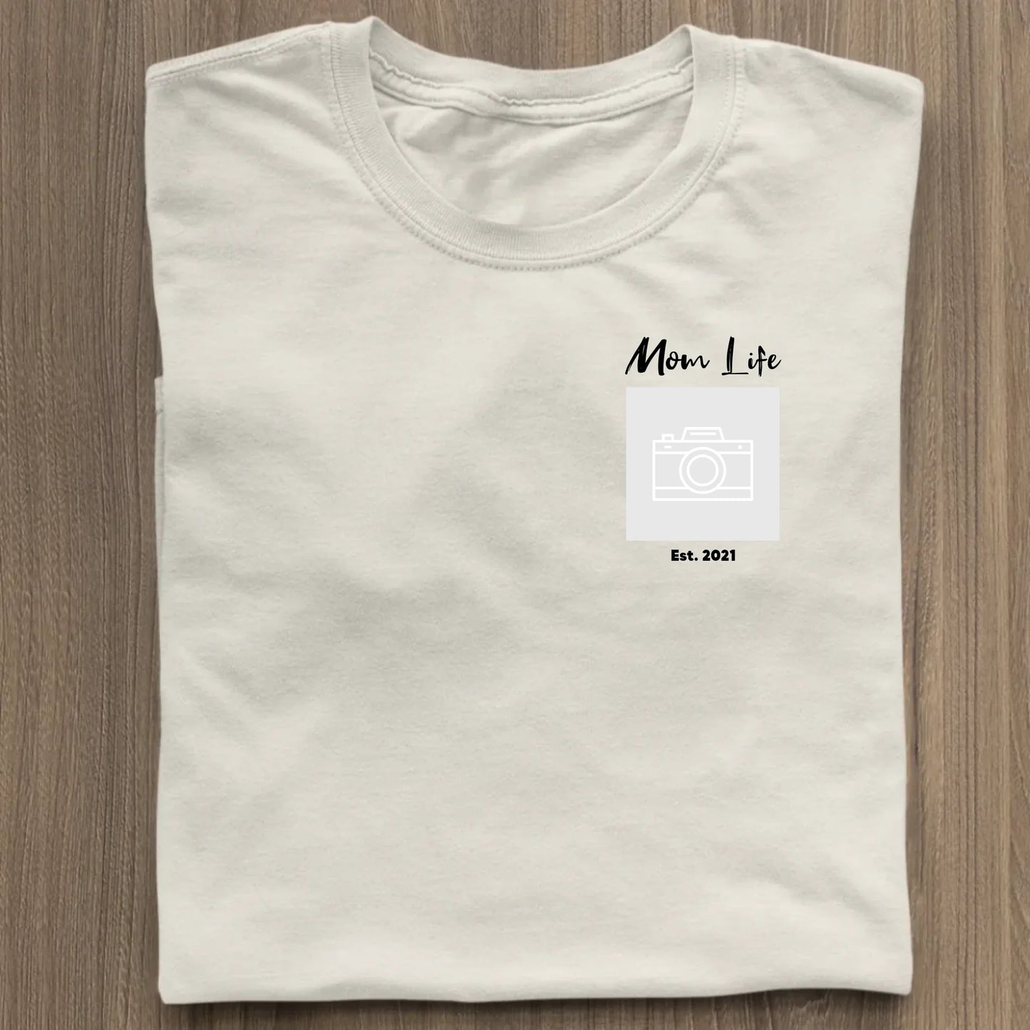 Mom Life Sketch - Bio Damen Shirt *personalisierbar mit Fotos* Stella Muser Shirt ST ST Natural-Raw
