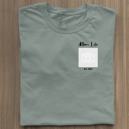 Mom Life Sketch - Bio Damen Shirt *personalisierbar mit Fotos* Stella Muser Shirt ST ST Green Bay