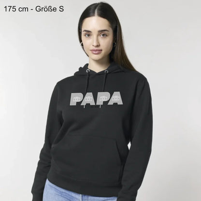 PAPA/DAD mit Fotos - Bio Unisex Hoodie *personalisierbar mit Fotos*