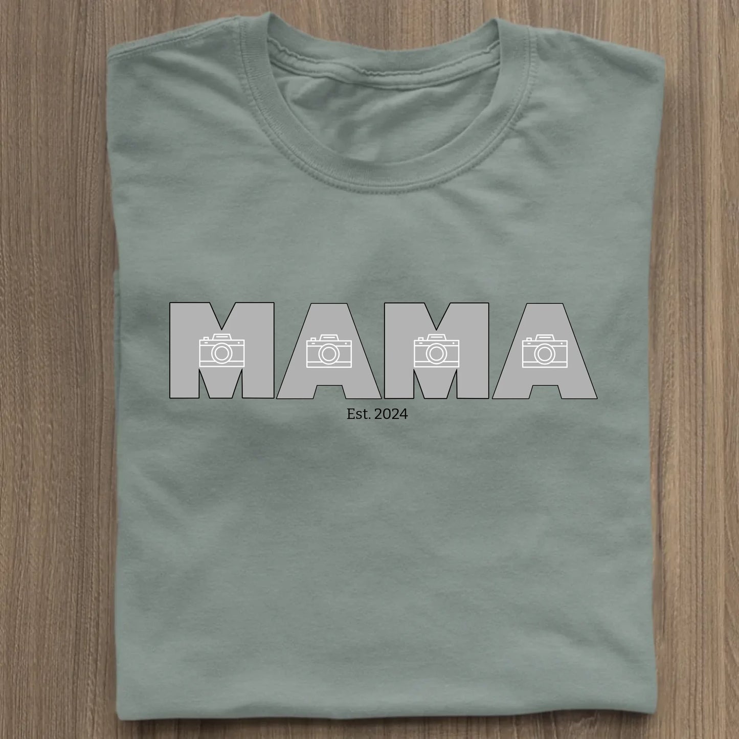 MAMA/MOM mit Fotos - Bio Damen Shirt *personalisierbar mit Fotos* Stella Muser Shirt ST ST Green Bay