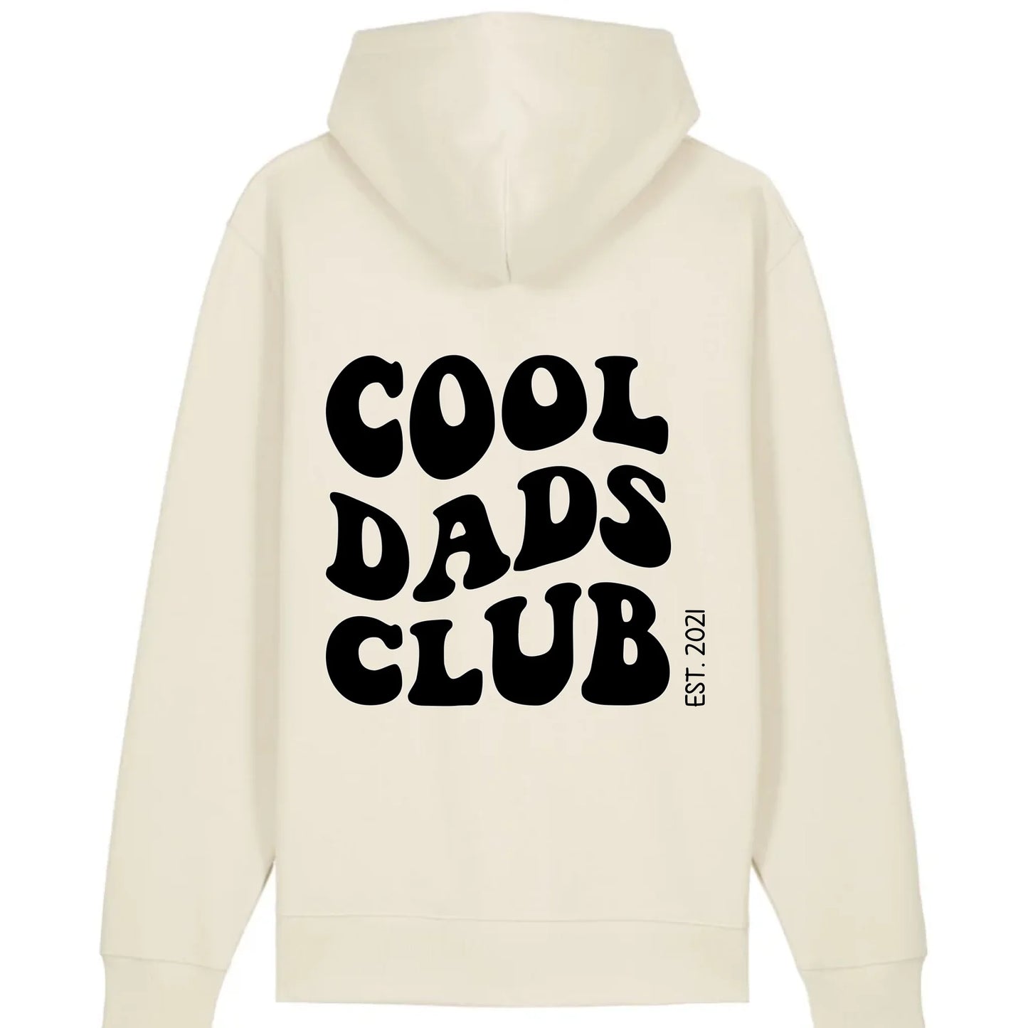 Cool Dads Club Backprint - Bio Unisex Hoodie *personalisierbar*
