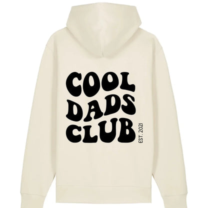 Cool Dads Club Backprint - Bio Unisex Hoodie *personalisierbar*