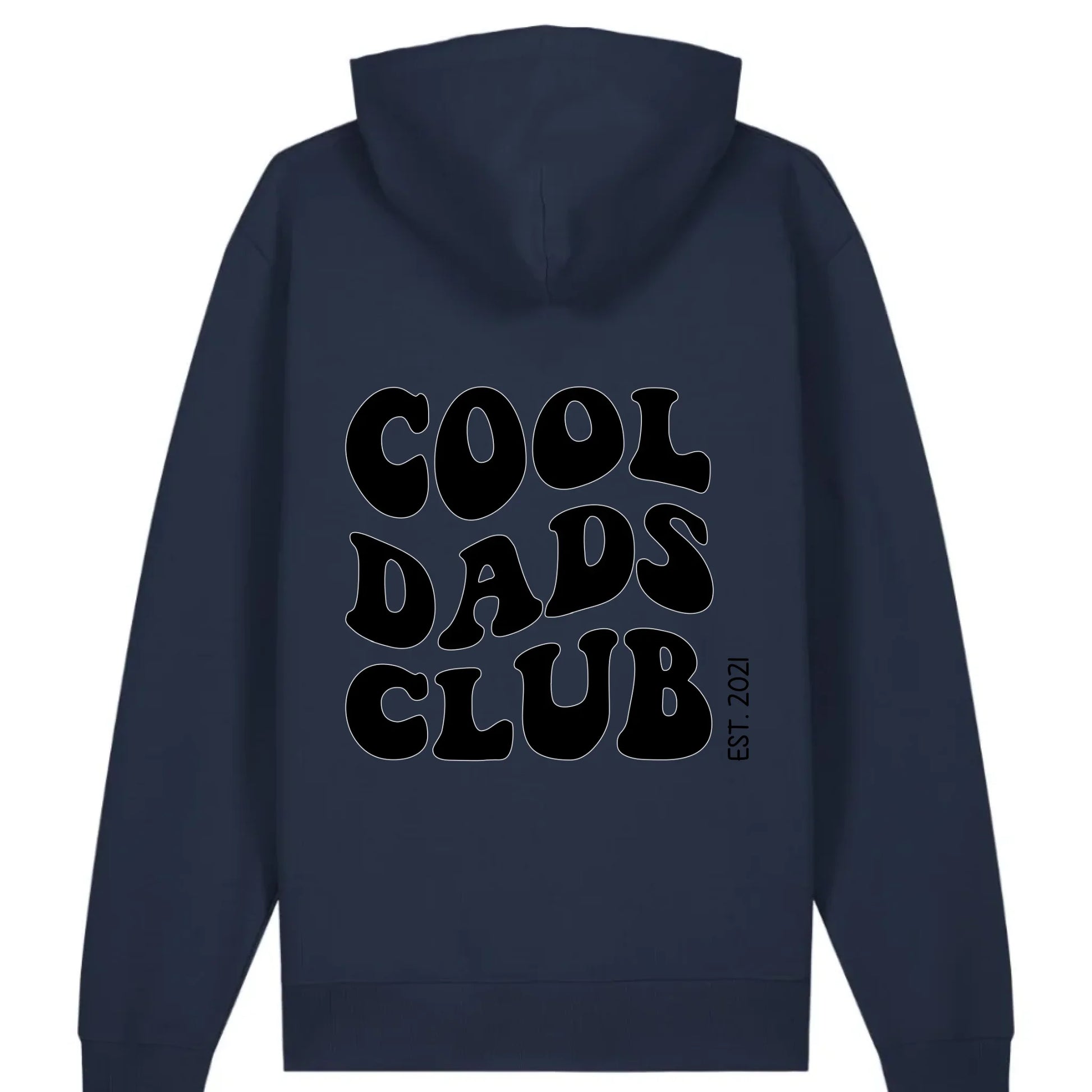 Cool Dads Club Backprint - Bio Unisex Hoodie *personalisierbar* Cruiser Hoodie 2.0 ST ST French-Navy