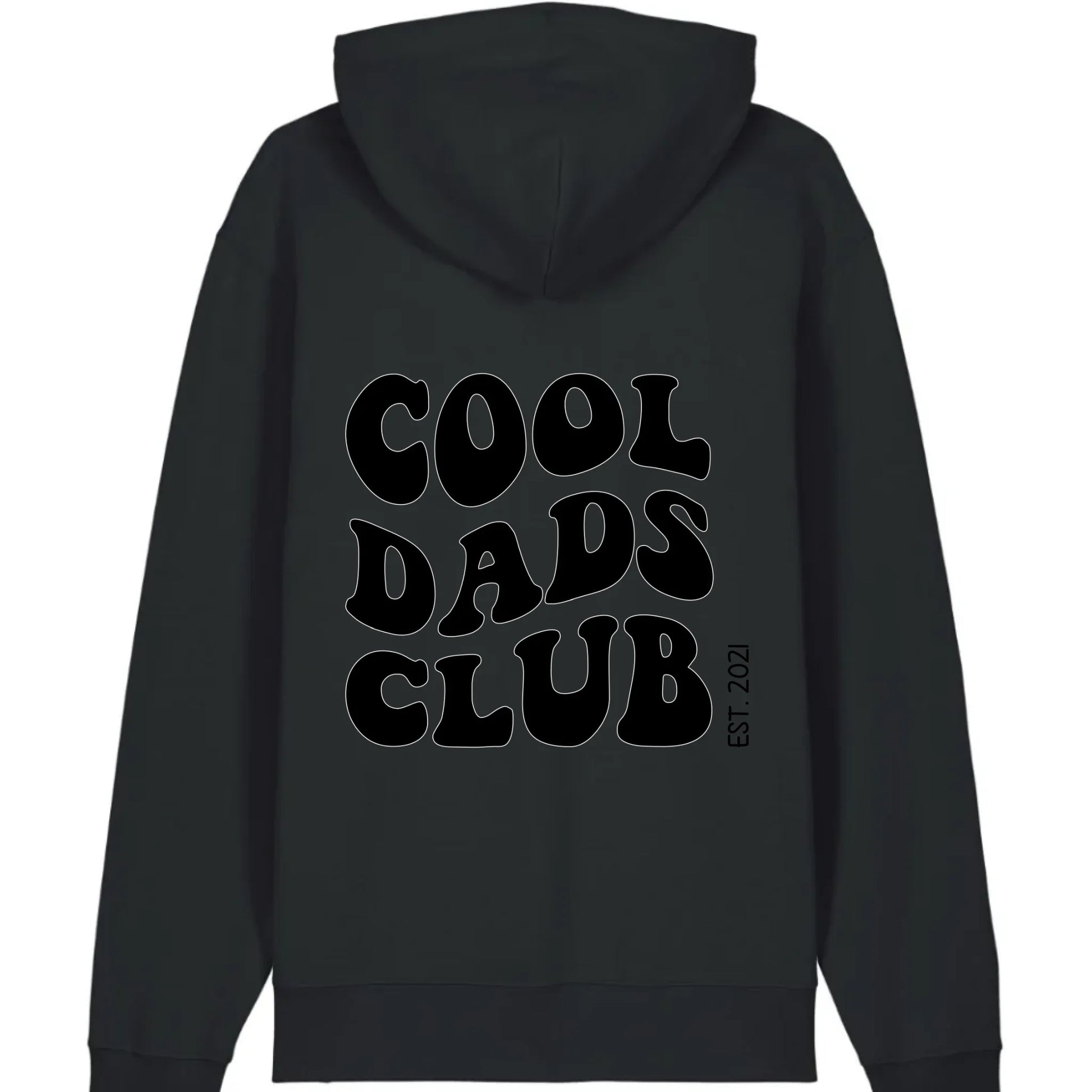 Cool Dads Club Backprint - Bio Unisex Hoodie *personalisierbar* Cruiser Hoodie 2.0 ST ST Black