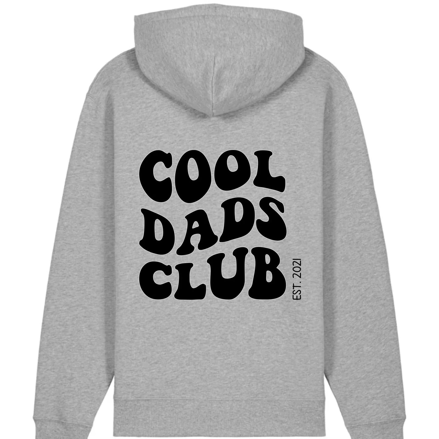 Cool Dads Club Backprint - Bio Unisex Hoodie *personalisierbar* Cruiser Hoodie 2.0 ST ST Heather-Grey