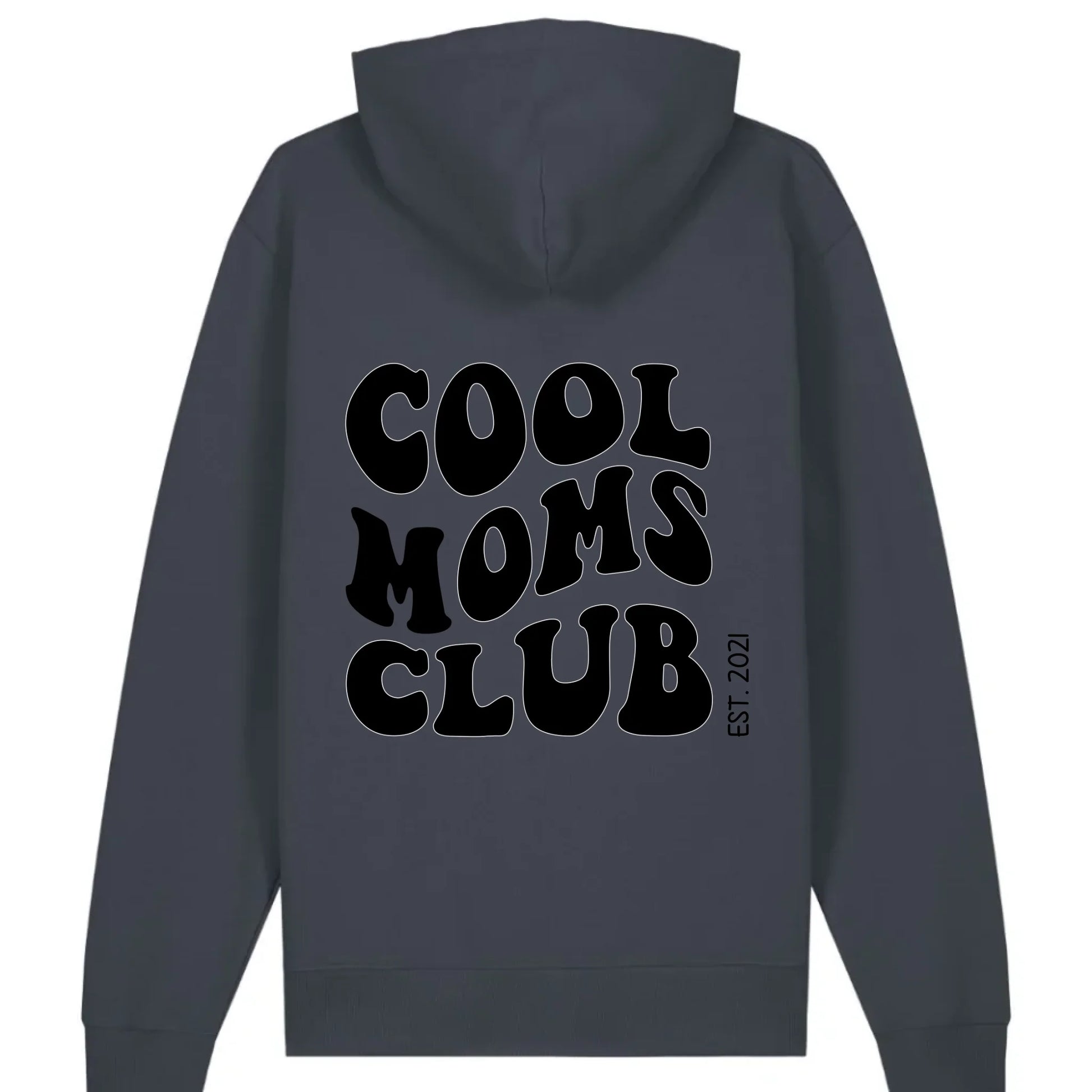 Cool Moms Club Backprint - Bio Unisex Hoodie *personalisierbar*