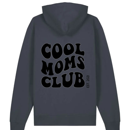 Cool Moms Club Backprint - Bio Unisex Hoodie *personalisierbar*