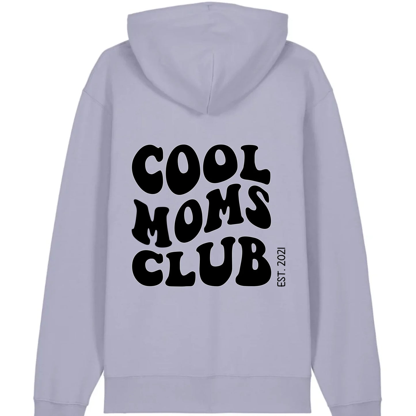 Cool Moms Club Backprint - Bio Unisex Hoodie *personalisierbar*