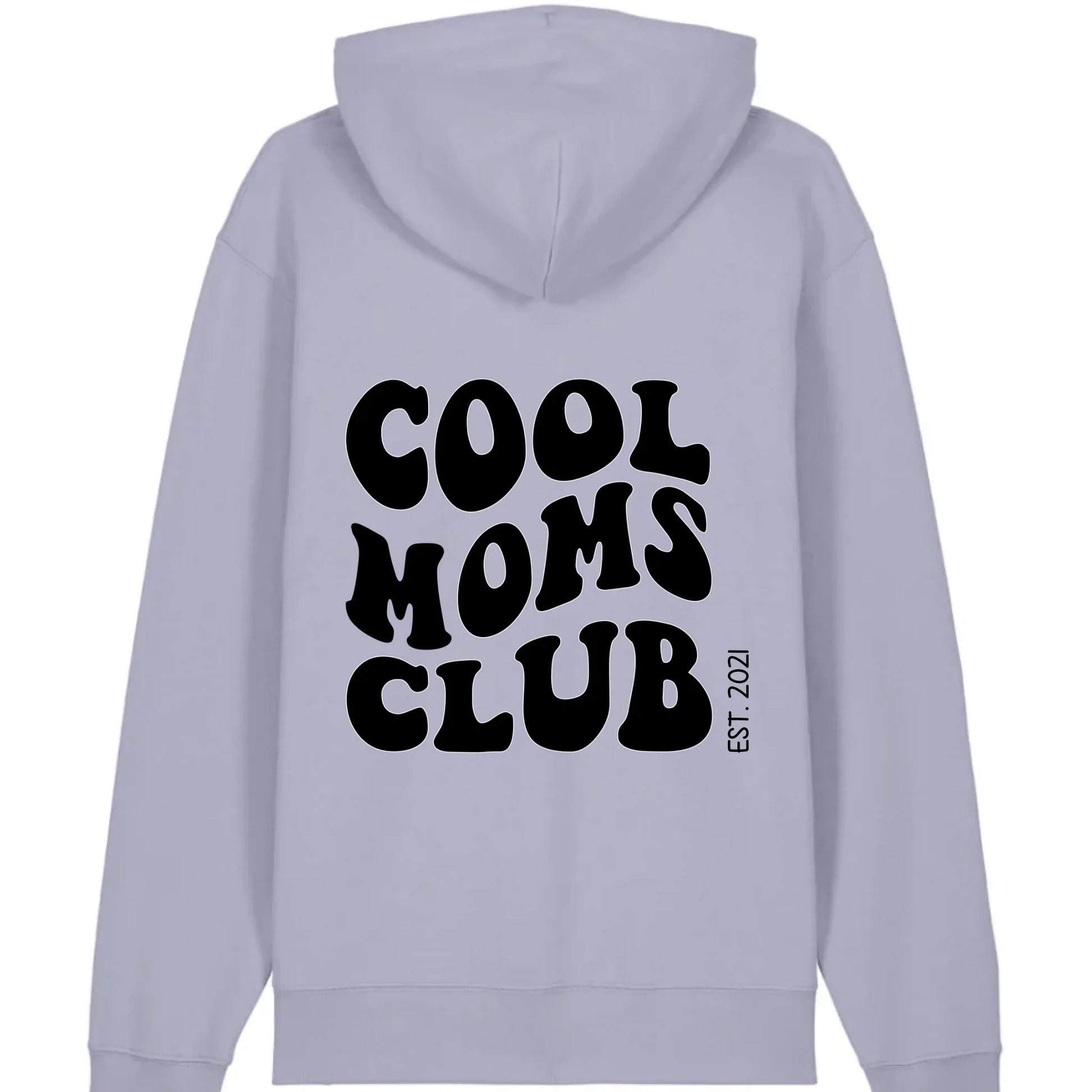 Cool Moms Club Backprint - Bio Unisex Hoodie *personalisierbar*