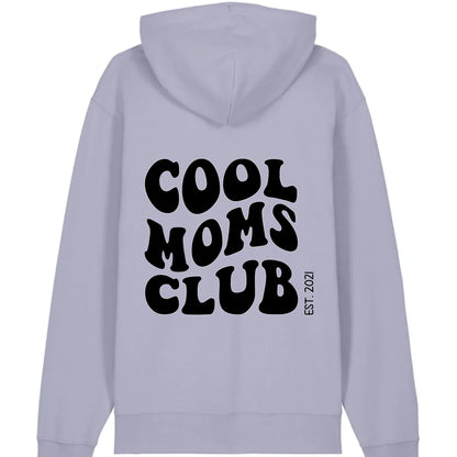 Cool Moms Club Backprint - Bio Unisex Hoodie *personalisierbar*