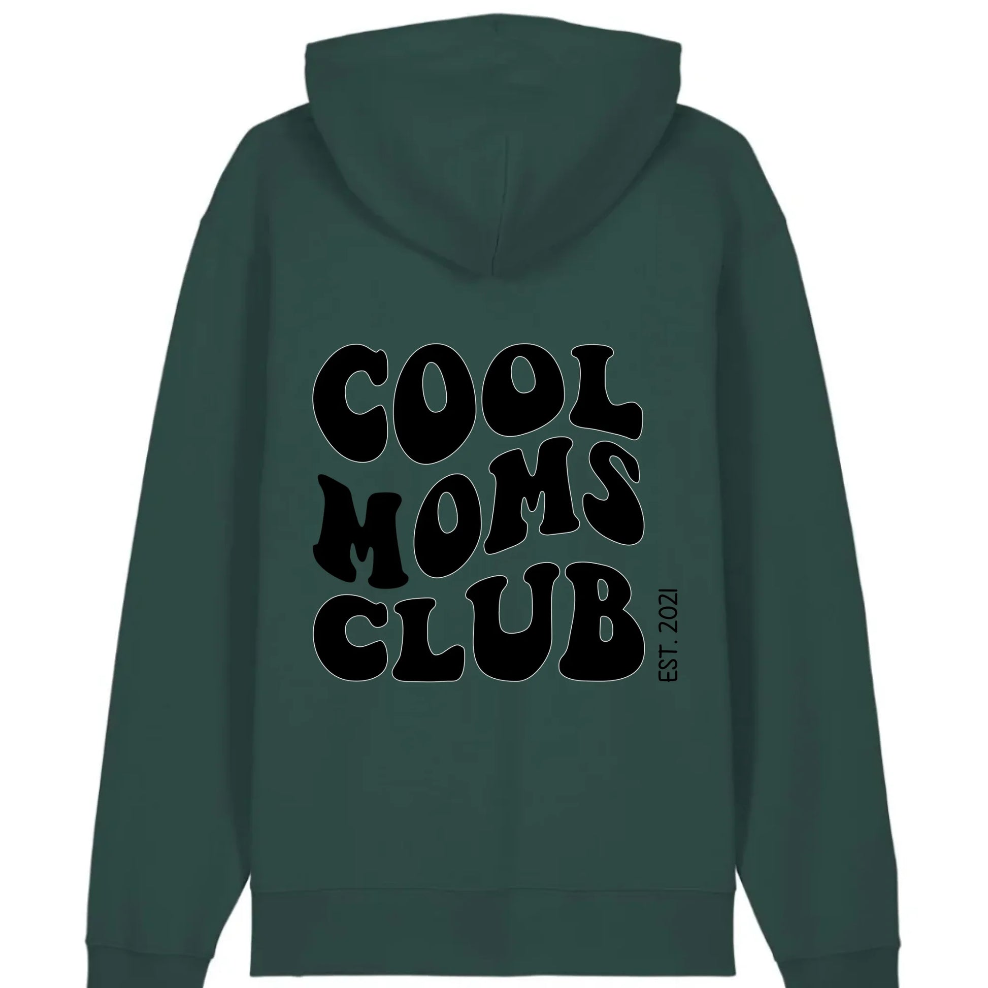 Cool Moms Club Backprint - Bio Unisex Hoodie *personalisierbar*