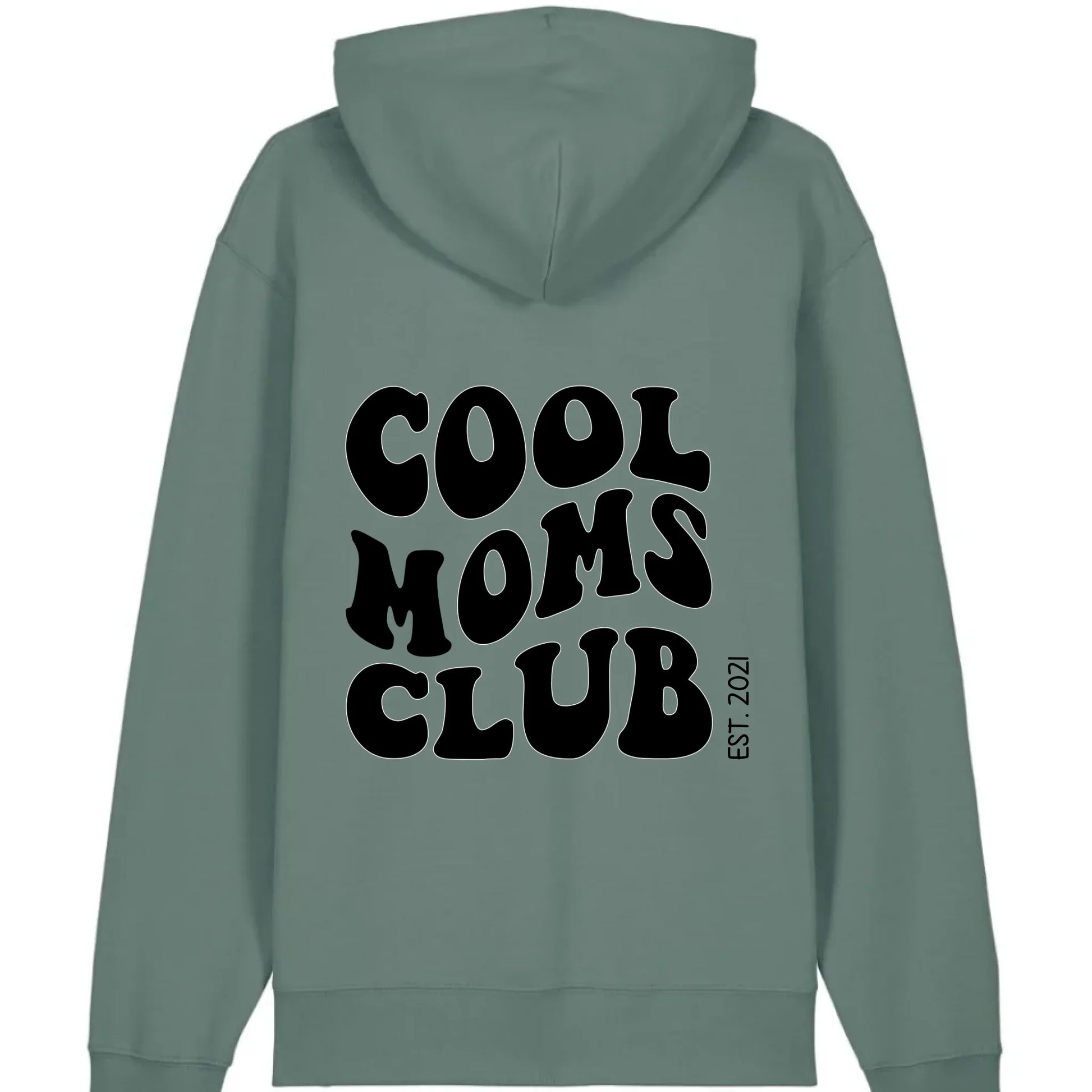 Cool Moms Club Backprint - Bio Unisex Hoodie *personalisierbar* Cruiser Hoodie 2.0 ST ST Green-Bay