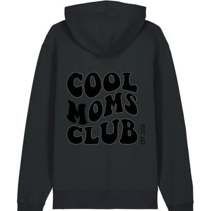 Cool Moms Club Backprint - Bio Unisex Hoodie *personalisierbar* Cruiser Hoodie 2.0 ST ST Black