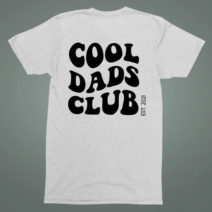 Cool Dads Club Backprint - Bio Herren Shirt *personalisierbar* Creator T-Shirt 2.0 ST ST BACK ONLY Heather-Grey