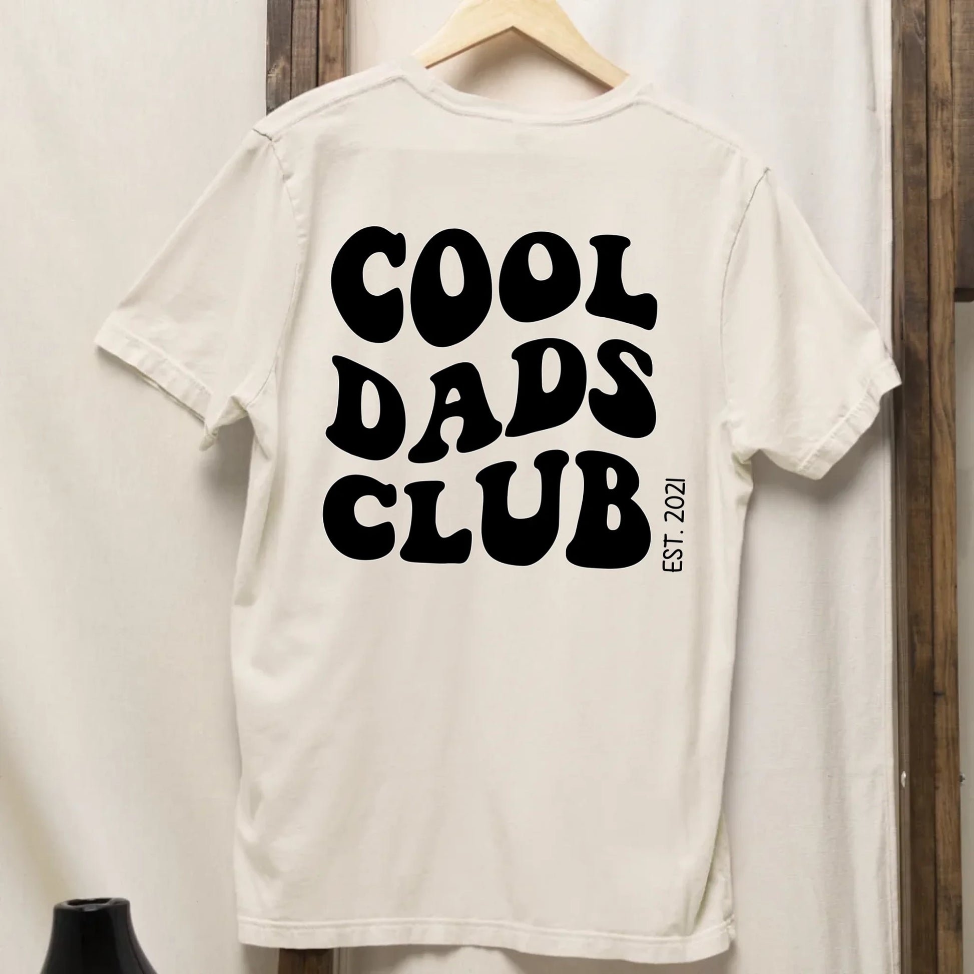 Cool Dads Club Backprint - Bio Herren Shirt *personalisierbar* Creator T-Shirt 2.0 ST ST BACK ONLY Natural-Raw