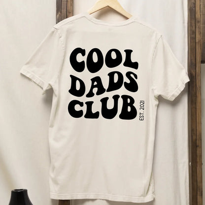 Cool Dads Club Backprint - Bio Herren Shirt *personalisierbar* Creator T-Shirt 2.0 ST ST BACK ONLY Natural-Raw