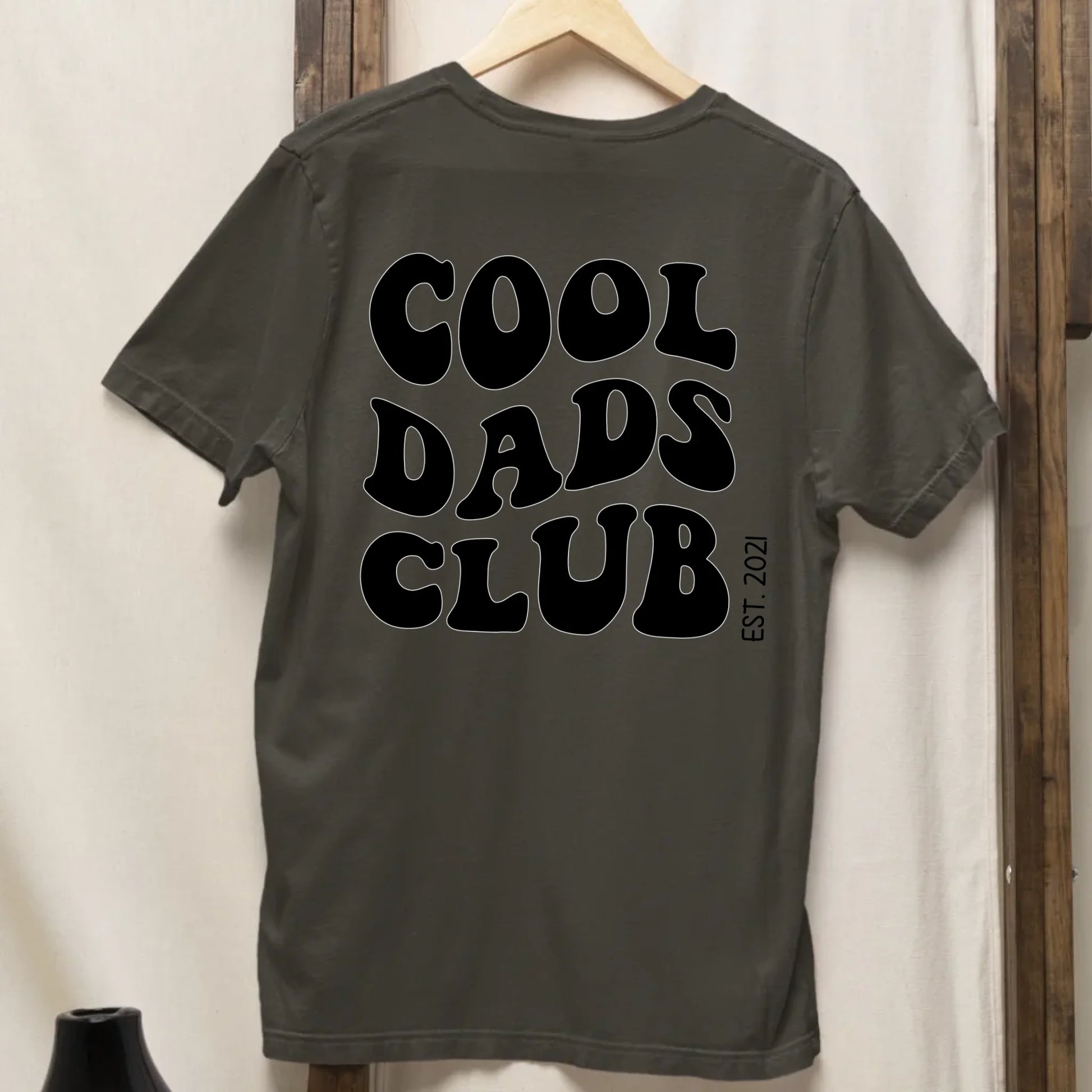 Cool Dads Club Backprint - Bio Herren Shirt *personalisierbar* Creator T-Shirt 2.0 ST ST BACK ONLY Khaki