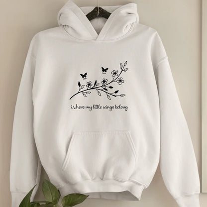 Little Wings - Bio Unisex Hoodie *personalisierbar*