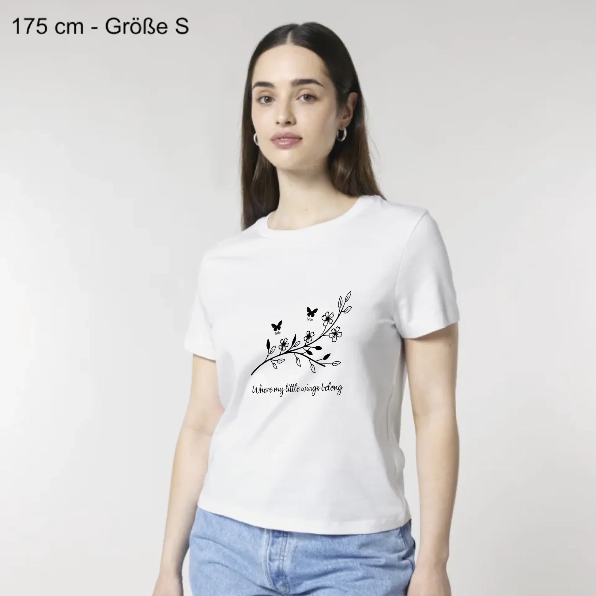 Little Wings - Bio Damen Shirt *personalisierbar*