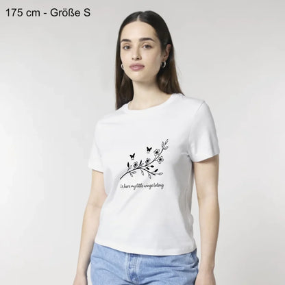 Little Wings - Bio Damen Shirt *personalisierbar*