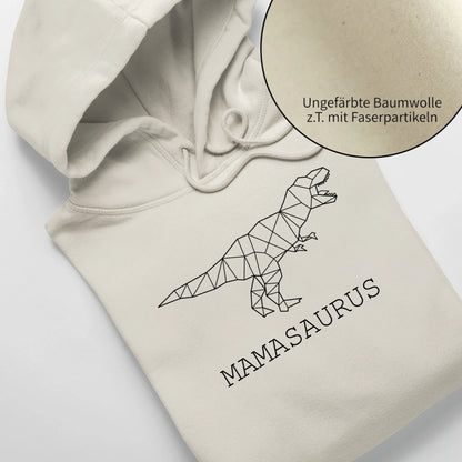 Mamasaurus - Bio Unisex Hoodie *personalisierbar (ohne Namen* Cruiser Hoodie 2.0 ST ST Natural-Raw