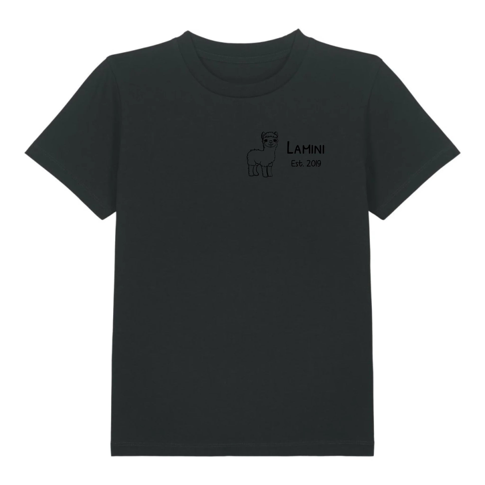 Lamini - Bio Kinder Shirt *personalisierbar* Mini Creator Shirt 2.0 ST ST Black