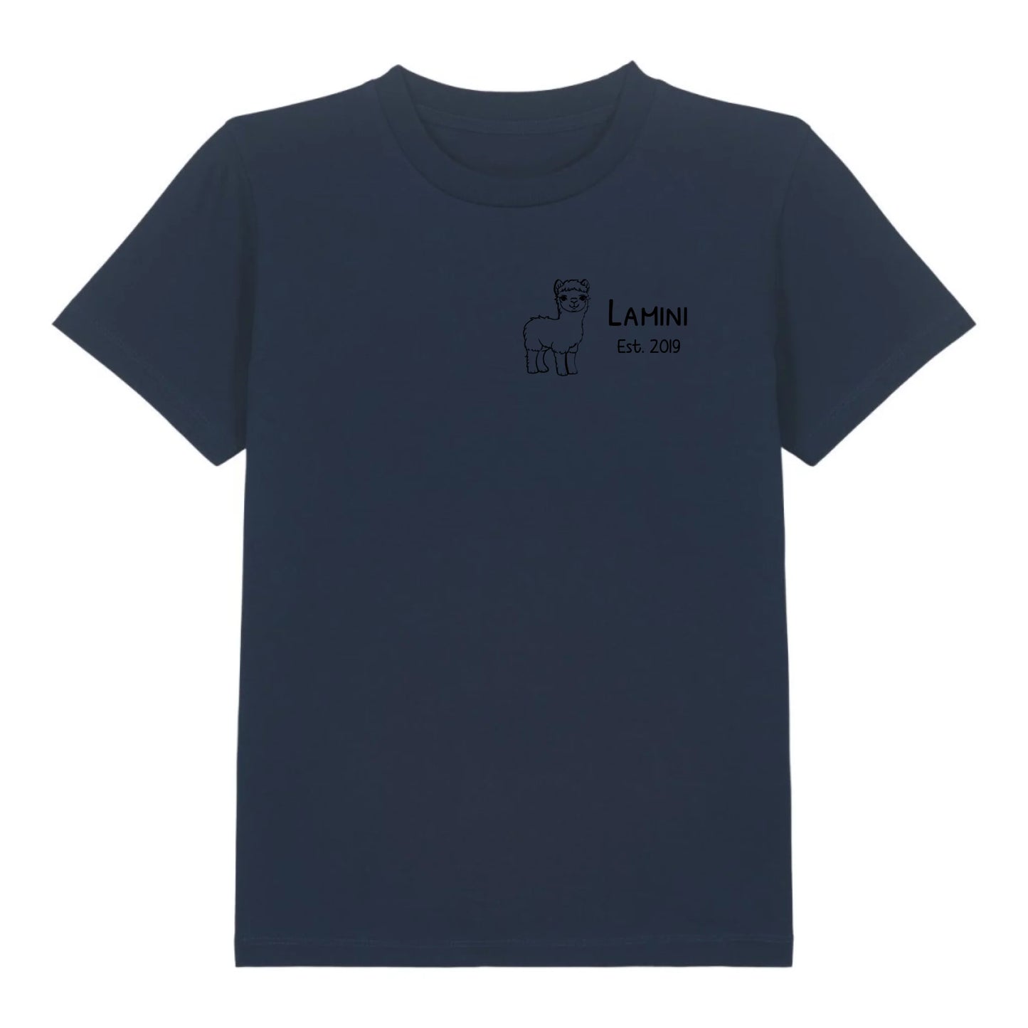Lamini - Bio Kinder Shirt *personalisierbar* Mini Creator Shirt 2.0 ST ST French-Navy
