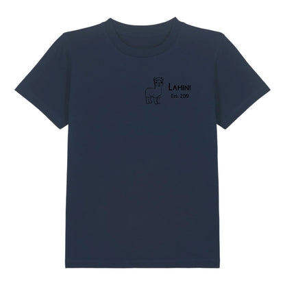 Lamini - Bio Kinder Shirt *personalisierbar* Mini Creator Shirt 2.0 ST ST French-Navy