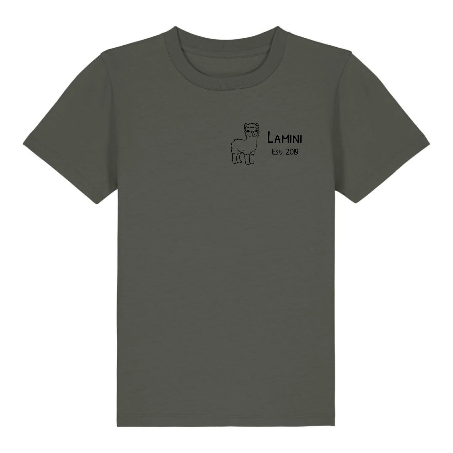 Lamini - Bio Kinder Shirt *personalisierbar* Mini Creator Shirt 2.0 ST ST Khaki