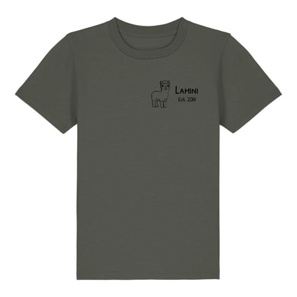 Lamini - Bio Kinder Shirt *personalisierbar* Mini Creator Shirt 2.0 ST ST Khaki