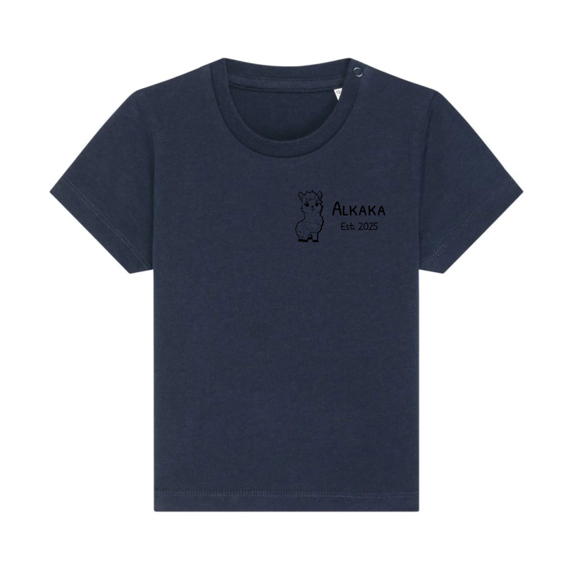 Alkaka - Bio Baby Shirt *personalisierbar* Baby Creator T-Shirt ST ST NEU French-Navy